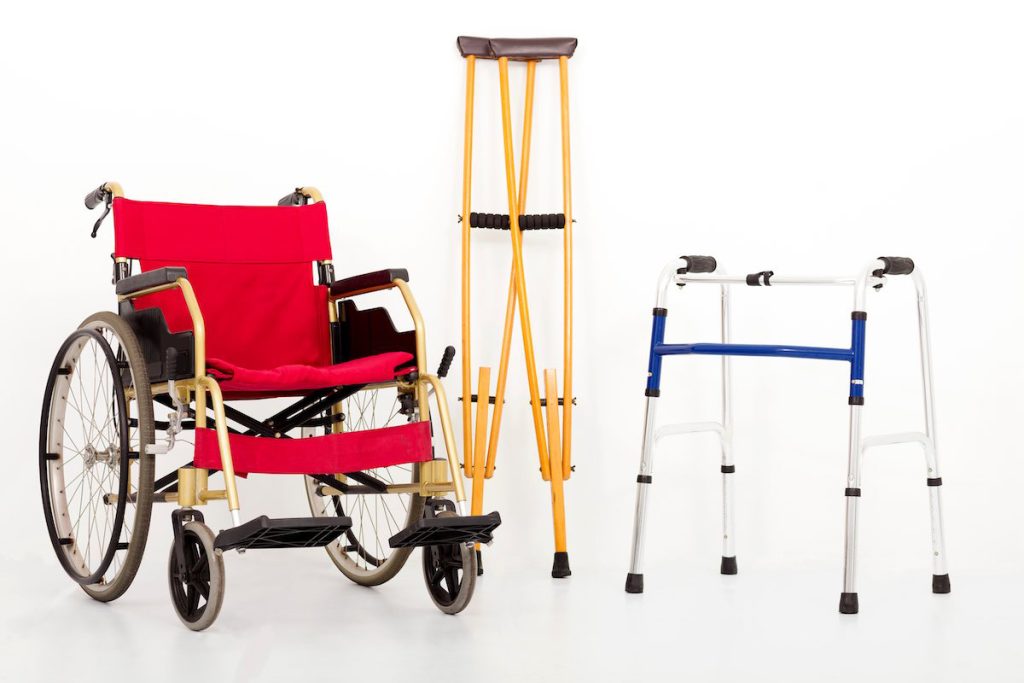 Mobility equipment and orthotics products